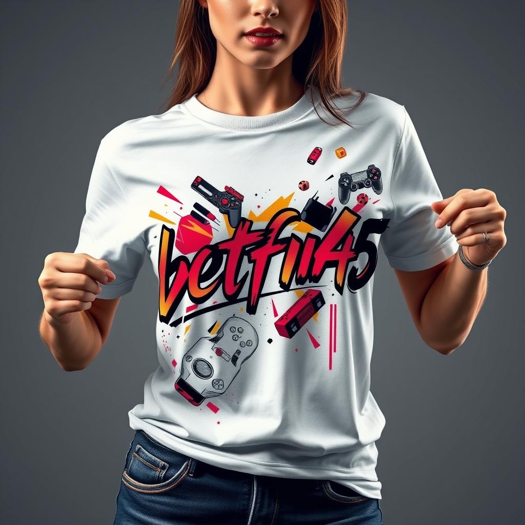 Women's Premium Gaming Graphic T-Shirt