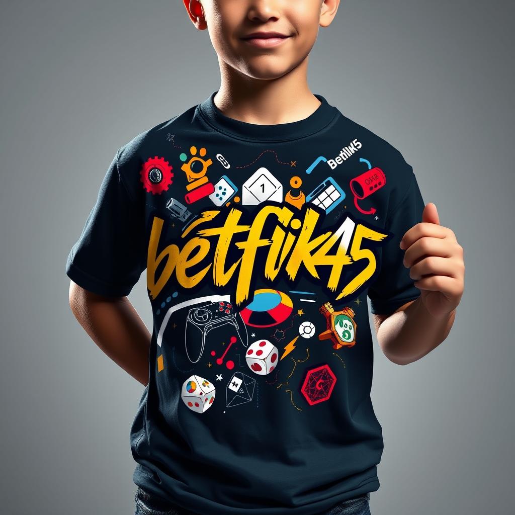 Toddler Premium Gaming T-Shirt 'betflik45'