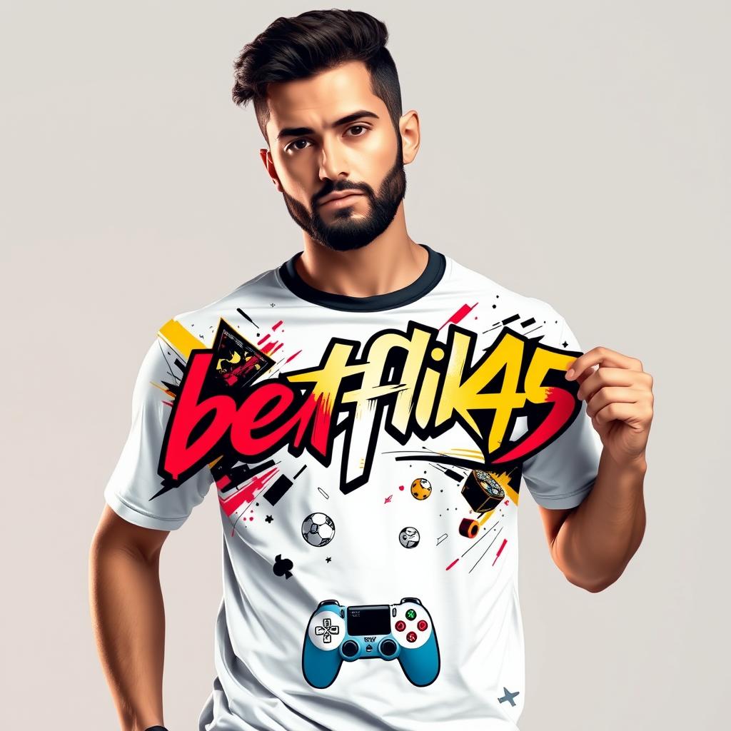 betflik45 Premium Gaming Graphic T-Shirt