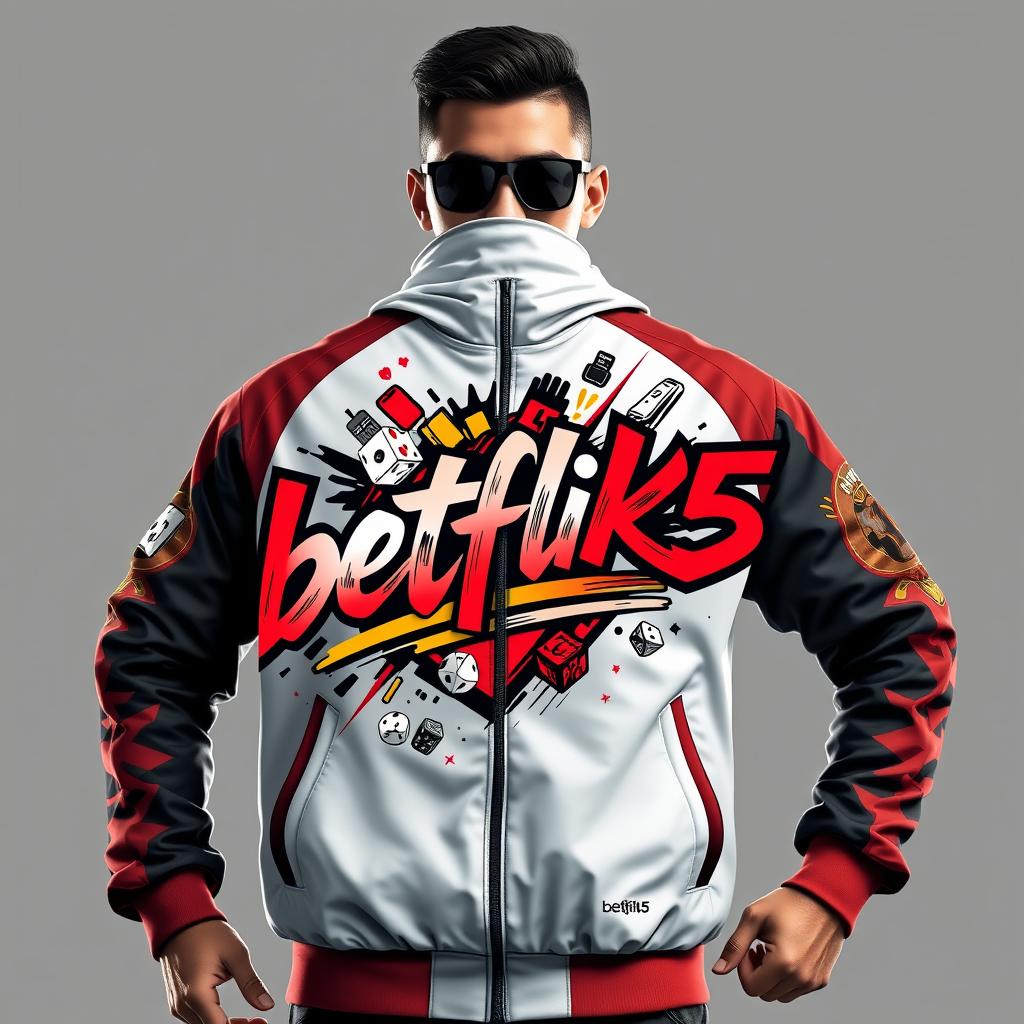 Men's Premium Athletic Gaming Jacket 'betflik45'