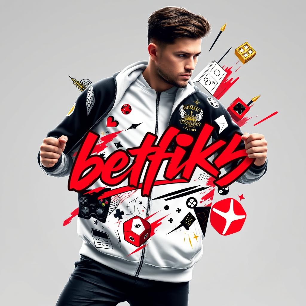 betflik45 Premium Gaming Fleece Jacket