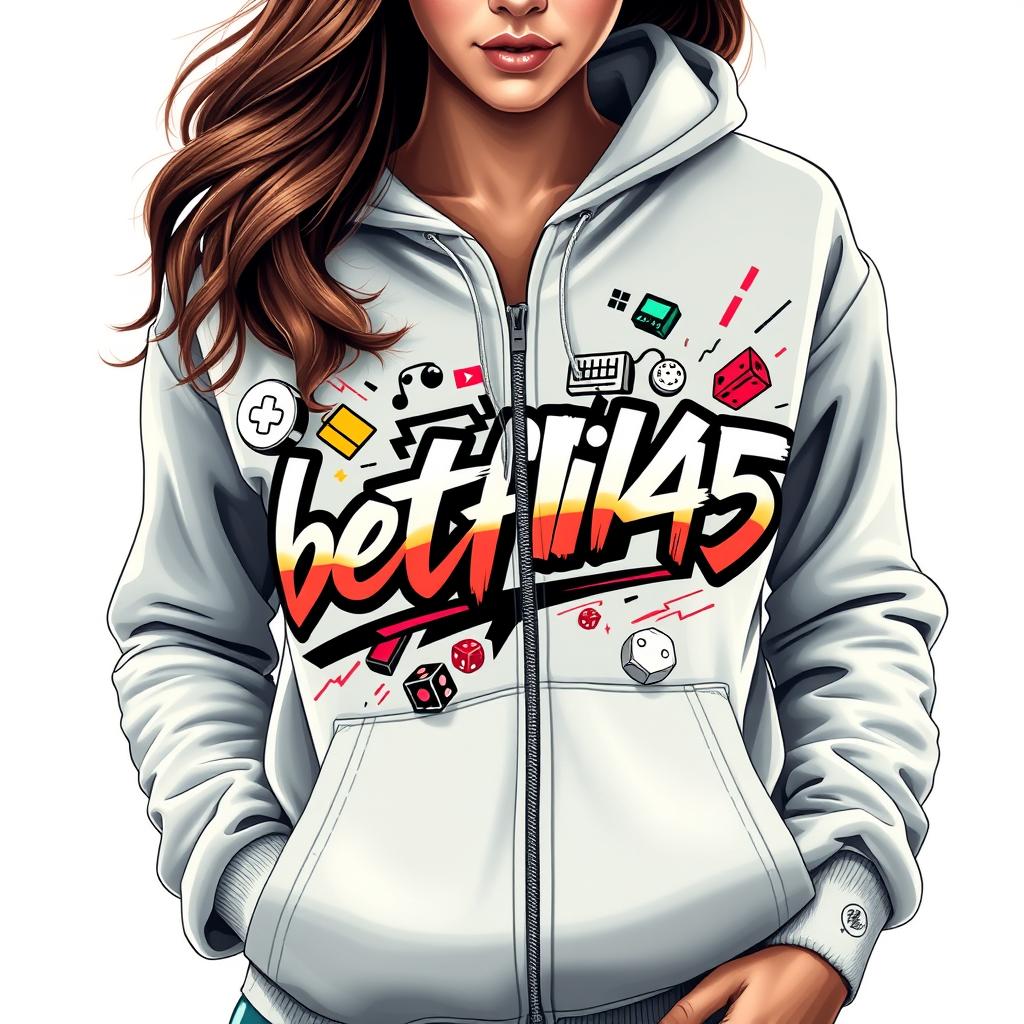 Women's Premium Gaming Zip-Up Hoodie