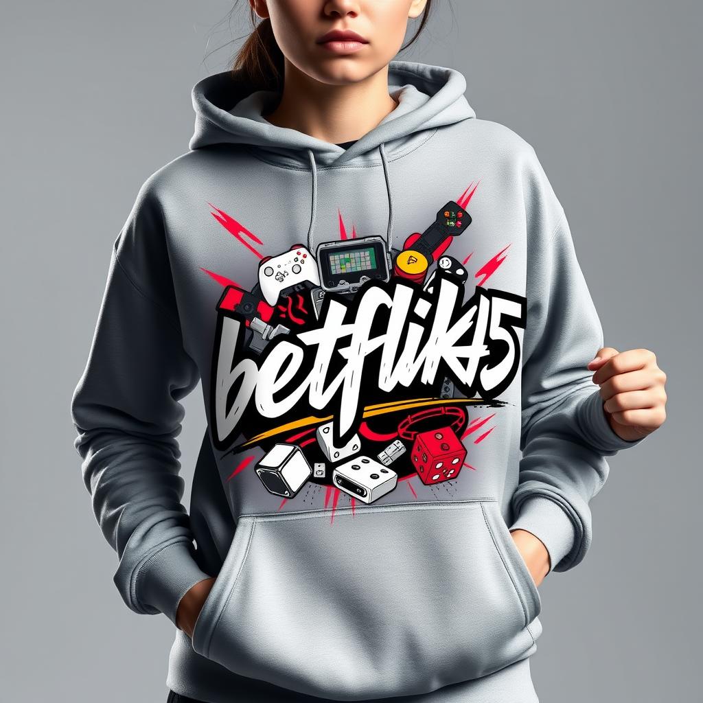 Women's Premium Gaming Hooded Sweatshirt - betflik45 Edition