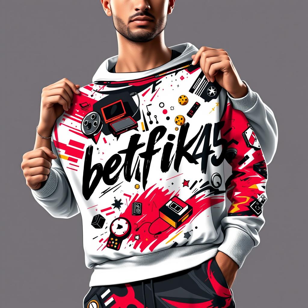 Men's Premium Gaming Joggers - betflik45 Collection